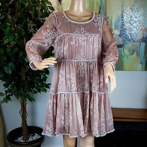RMO & JUL Tiered Dress, ladies size L